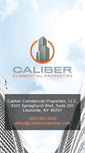 Mobile Screenshot of caliberproperties.com